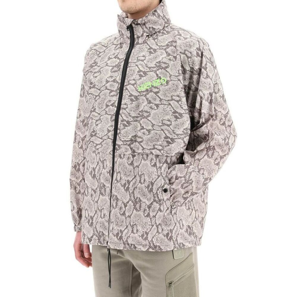 Kenzo Beige Polyester Shell Men's Jacket - Picture 2 of 3
